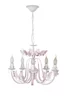   
                        
                        Люстра NB LIGHT (Украина) 25550    
                         В стиле Флористика.  
                        Тип источника света: светодиодная лампа, сменная.                         Форма: Круг.                         Цвета плафонов и подвесок: Белый, Розовый.                         Материал: Металл.                          фото 3