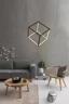   
                        
                        Люстра LAGUNA LIGHTING (Україна) 25593    
                         У стилі Модерн.  
                        Тип джерела світла: вбудований led-модуль, незмінний.                         Форма: Куб.                         Кольори плафонів і підвісок: Латунь.                         Матеріал: Пластик.                          фото 2