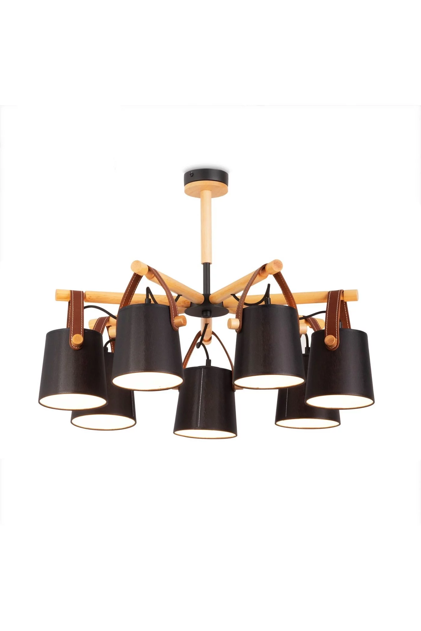   
                        
                        Люстра NB LIGHT (Україна) 25740    
                         У стилі Лофт.  
                        Тип джерела світла: світлодіодна лампа, змінна.                         Форма: Коло.                         Кольори плафонів і підвісок: Чорний.                         Матеріал: Тканина.                          фото 4