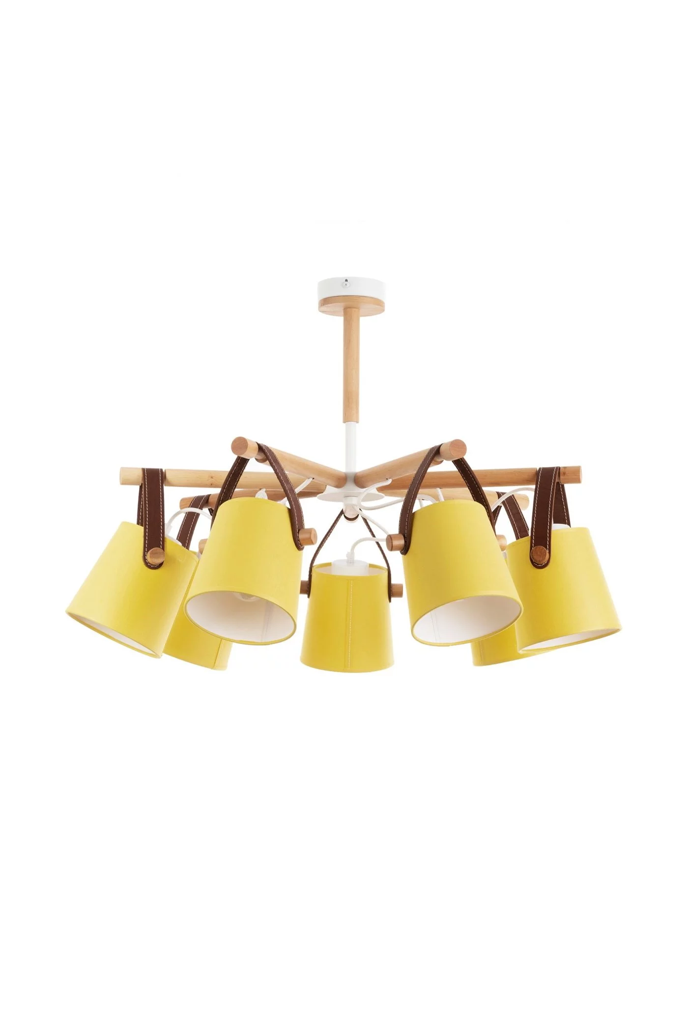   
                        
                        Люстра NB LIGHT (Україна) 25744    
                         У стилі Модерн.  
                        Тип джерела світла: світлодіодна лампа, змінна.                         Форма: Коло.                         Кольори плафонів і підвісок: Жовтий.                         Матеріал: Тканина.                          фото 3