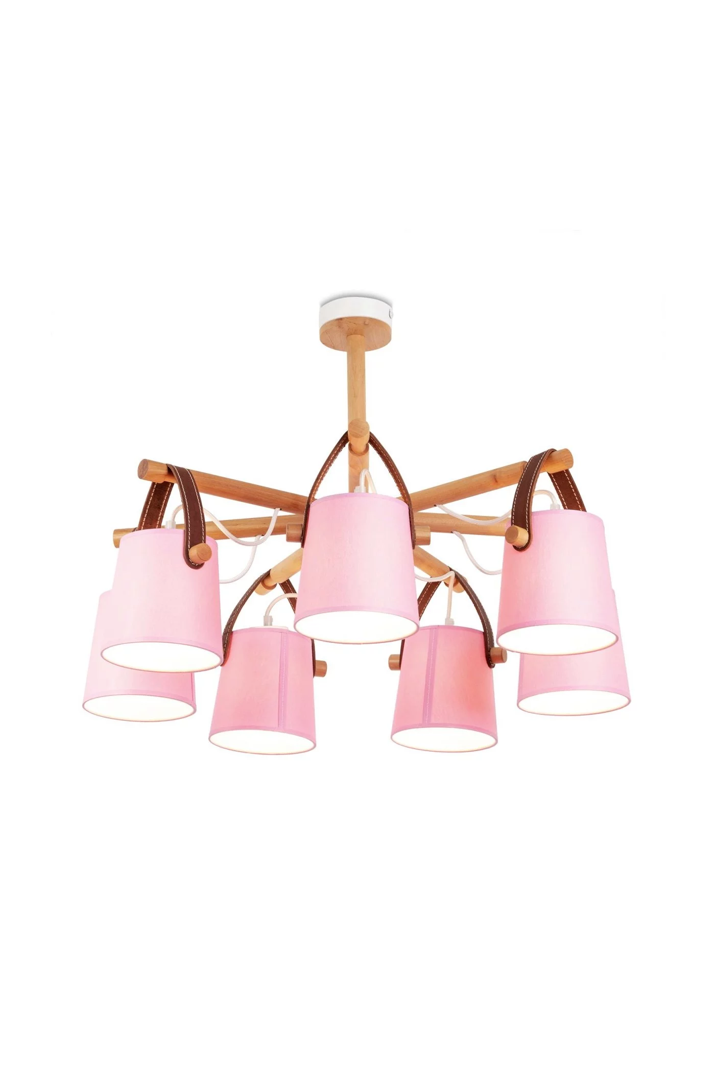   
                        
                        Люстра NB LIGHT (Україна) 25746    
                         У стилі Модерн.  
                        Тип джерела світла: світлодіодна лампа, змінна.                         Форма: Коло.                         Кольори плафонів і підвісок: Рожевий.                         Матеріал: Тканина.                          фото 2
