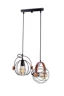   
                        
                        Люстра NB LIGHT (Україна) 25762    
                         У стилі Лофт.  
                        Тип джерела світла: світлодіодна лампа, змінна.                         Форма: Прямокутник.                         Кольори плафонів і підвісок: Чорний, Коричневий.                         Матеріал: Метал, Шкіра, Дерево.                          фото 2