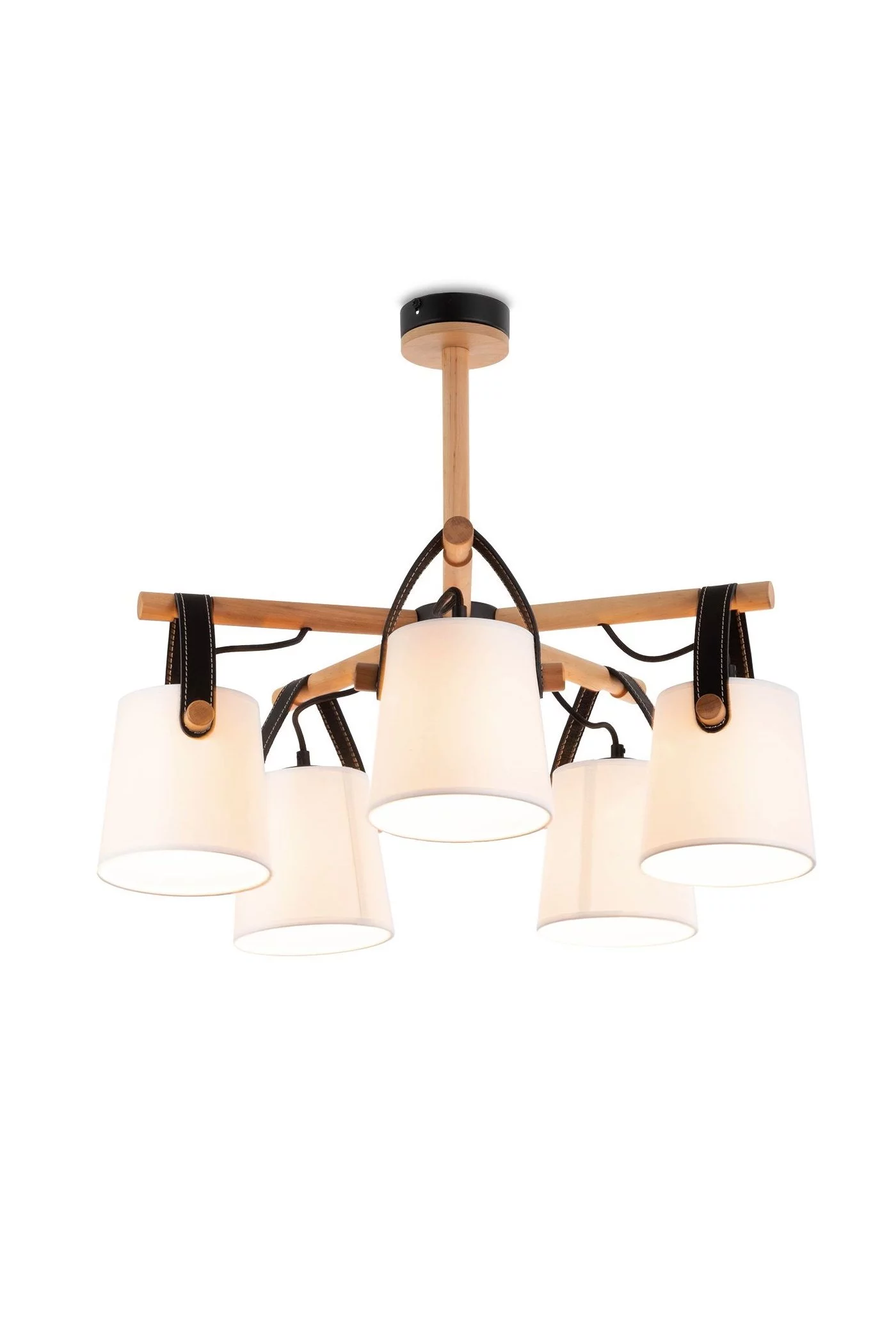   
                        
                        Люстра NB LIGHT (Україна) 25803    
                         У стилі Скандинавський.  
                        Тип джерела світла: світлодіодна лампа, змінна.                         Форма: Коло.                         Кольори плафонів і підвісок: Білий, Чорний.                         Матеріал: Тканина, Шкіра.                          фото 2