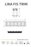   
                        
                        Точечный светильник IDEAL LUX (Италия) 25898    
                         в стиле Лофт.  
                        Тип источника света: встроенный led-модуль, несъемный.                         Форма: Прямоугольник.                         Цвета плафонов и подвесок: Белый.                         Материал: Металл.                          фото 2