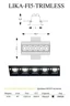   
                        
                        Точечный светильник IDEAL LUX (Италия) 25899    
                         в стиле Лофт.  
                        Тип источника света: встроенный led-модуль, несъемный.                         Форма: Прямоугольник.                         Цвета плафонов и подвесок: Черный.                         Материал: Металл.                          фото 2