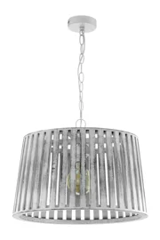   
                        Люстра EGLO (Австрія) 25949    
                         у стилі Скандинавський.  
                        Тип джерела світла: світлодіодна лампа, змінна.                         Форма: Коло.                         Кольори плафонів і підвісок: Сірий.                         Матеріал: Дерево.                          фото 1