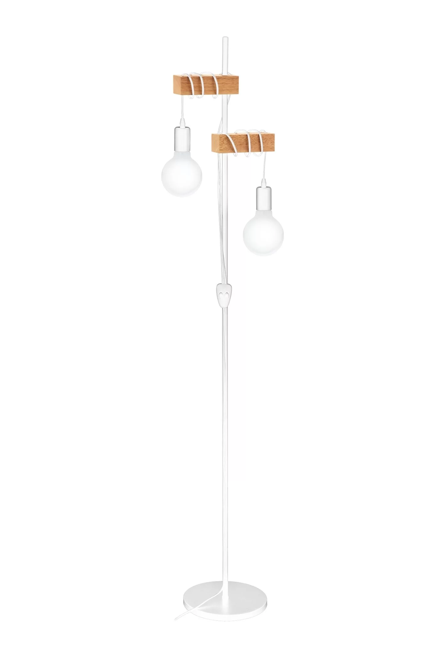   
                        
                        Торшер EGLO (Австрія) 25960    
                         у стилі Скандинавський.  
                        Тип джерела світла: світлодіодна лампа, змінна.                                                 Кольори плафонів і підвісок: Білий.                         Матеріал: Сталь.                          фото 1