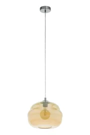   
                        Люстра EGLO (Австрія) 25965    
                         у стилі Модерн.  
                        Тип джерела світла: світлодіодна лампа, змінна.                         Форма: Куля.                         Кольори плафонів і підвісок: Прозорий, Жовтий.                         Матеріал: Скло.                          фото 1