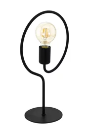   
                        
                        Настольная лампа EGLO (Австрия) 25975    
                         в стиле Лофт.  
                        Тип источника света: светодиодная лампа, сменная.                                                 Цвета плафонов и подвесок: Черный.                         Материал: Сталь.                          фото 1