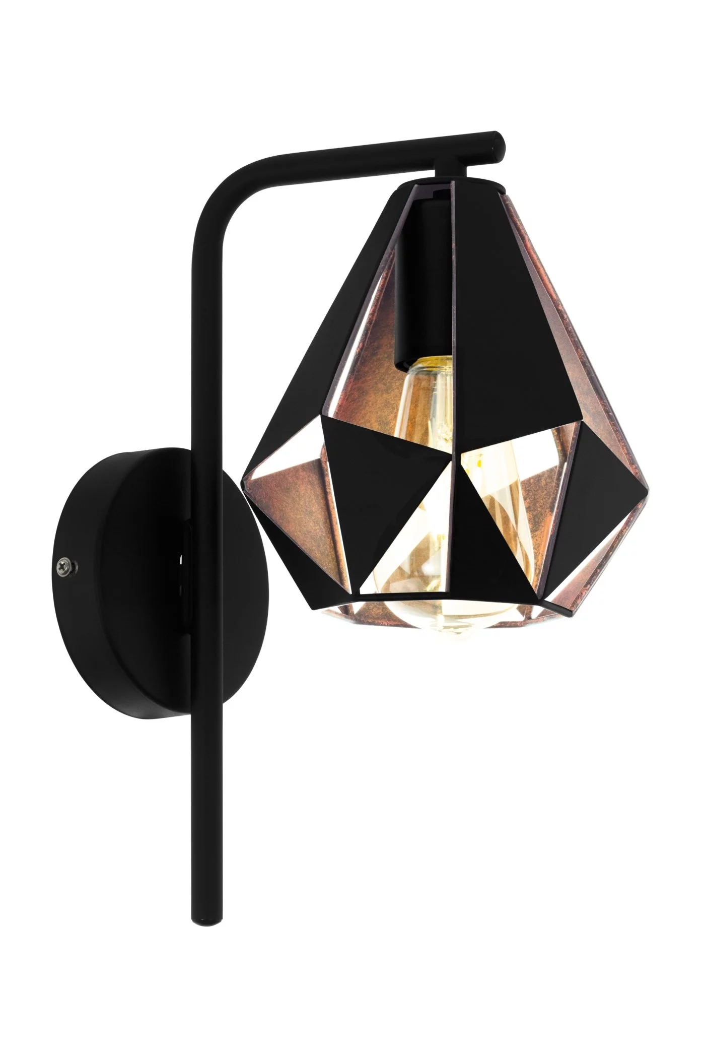   
                        
                        Бра EGLO (Австрія) 25990    
                         у стилі Лофт.  
                        Тип джерела світла: світлодіодна лампа, змінна.                                                 Кольори плафонів і підвісок: Мідь, Чорний.                         Матеріал: Сталь.                          фото 1