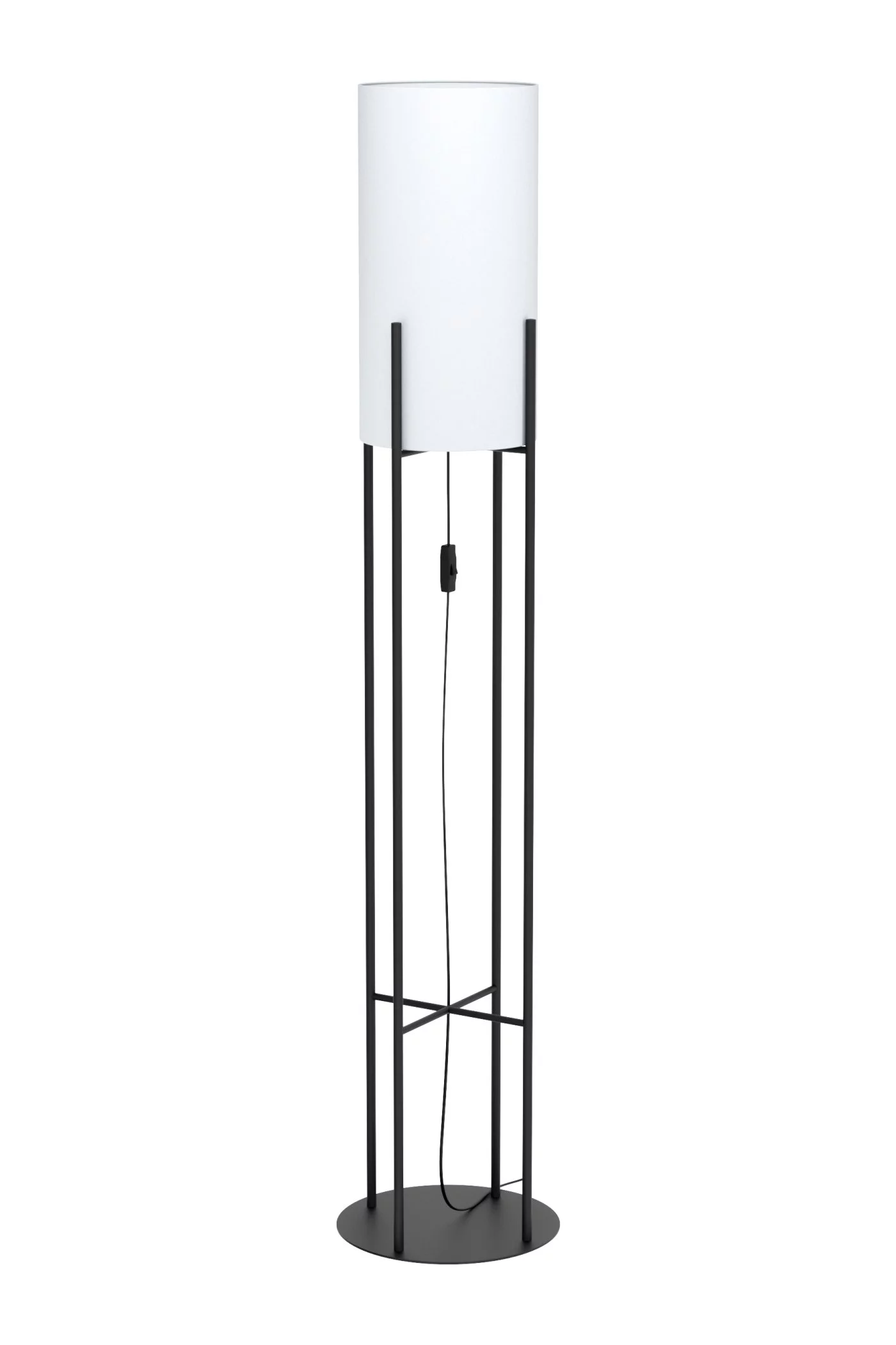   
                        
                        Торшер EGLO (Австрія) 26019    
                         у стилі Модерн.  
                        Тип джерела світла: світлодіодна лампа, змінна.                                                 Кольори плафонів і підвісок: Білий.                         Матеріал: Тканина.                          фото 1