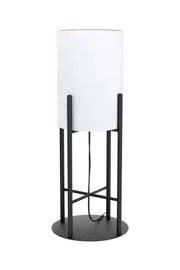   
                        Настільна лампа EGLO (Австрія) 26020    
                         у стилі Модерн.  
                        Тип джерела світла: cвітлодіодні led, енергозберігаючі, розжарювання.                                                 Кольори плафонів і підвісок: Білий.                         Матеріал: Тканина.                          фото 1