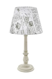   
                        
                        Настільна лампа EGLO (Австрія) 26071    
                         у стилі Модерн.  
                        Тип джерела світла: світлодіодна лампа, змінна.                                                 Кольори плафонів і підвісок: Білий, Сірий, Малюнок.                         Матеріал: Тканина.                          фото 1