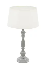  
                        
                        Настольная лампа EGLO (Австрия) 26085    
                         в стиле Модерн.  
                        Тип источника света: светодиодная лампа, сменная.                                                 Цвета плафонов и подвесок: Белый.                         Материал: Ткань.                          фото 1