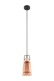   
                        
                        Люстра EGLO (Австрія) 26121    
                         у стилі Модерн.  
                        Тип джерела світла: світлодіодна лампа, змінна.                         Форма: Коло.                         Кольори плафонів і підвісок: Мідь.                         Матеріал: Сталь.                          фото 1