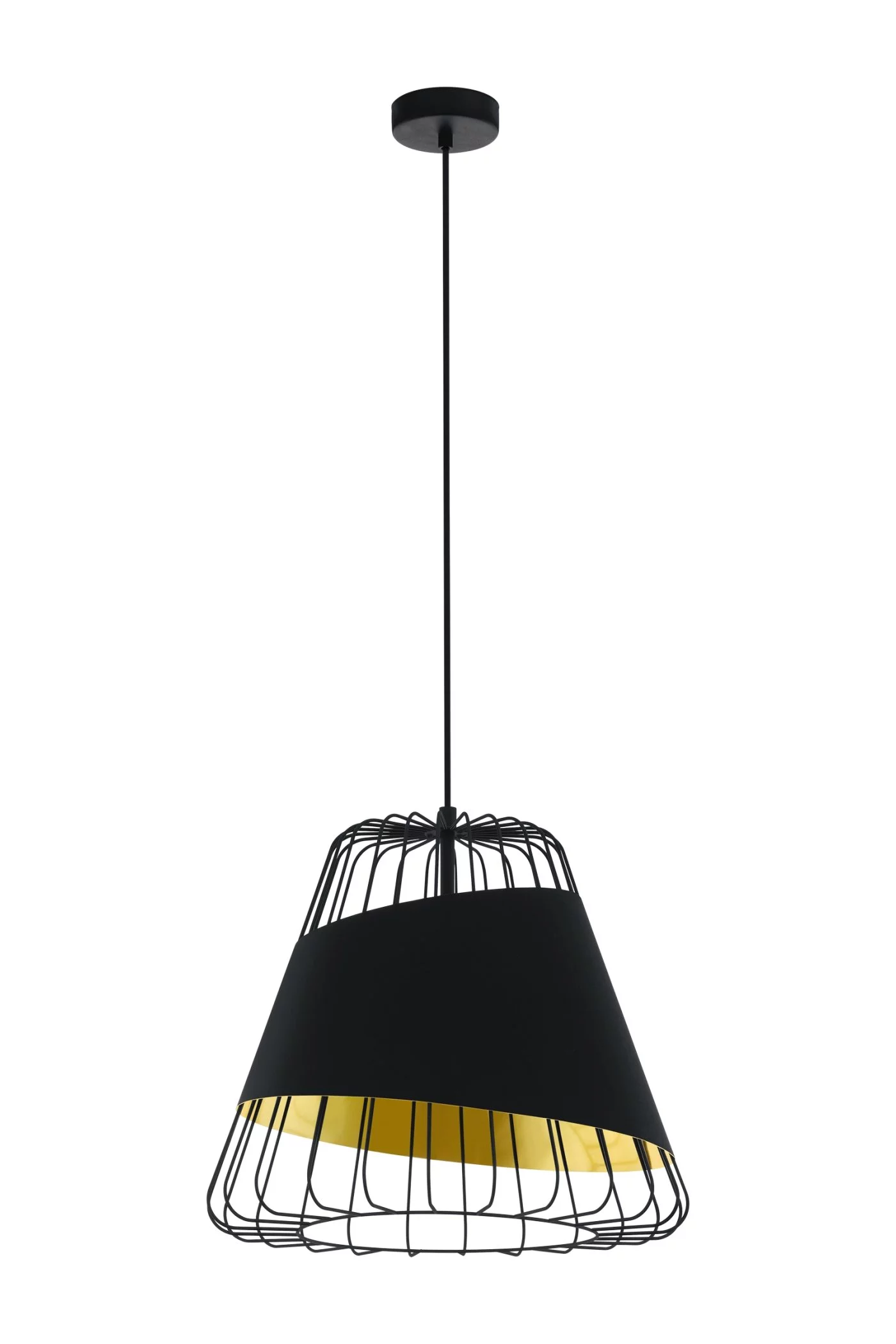   
                        
                        Люстра EGLO (Австрія) 26141    
                         у стилі Лофт.  
                        Тип джерела світла: світлодіодна лампа, змінна.                         Форма: Коло.                         Кольори плафонів і підвісок: Чорний.                         Матеріал: Сталь, Тканина.                          фото 1