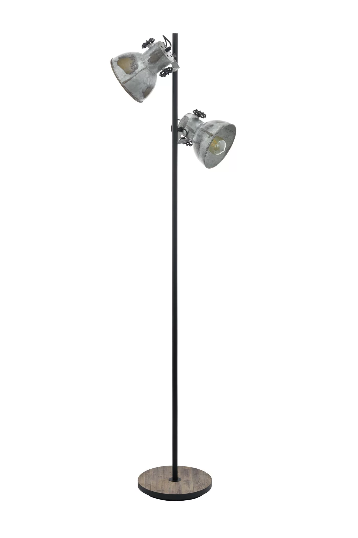   
                        
                        Торшер EGLO (Австрия) 26173    
                         в стиле Модерн.  
                        Тип источника света: светодиодная лампа, сменная.                                                 Цвета плафонов и подвесок: Серебро.                         Материал: Сталь.                          фото 1