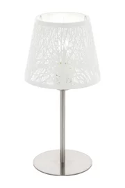   
                        
                        Настільна лампа EGLO (Австрія) 26182    
                         у стилі Модерн.  
                        Тип джерела світла: світлодіодна лампа, змінна.                                                 Кольори плафонів і підвісок: Білий.                         Матеріал: Сталь.                          фото 1