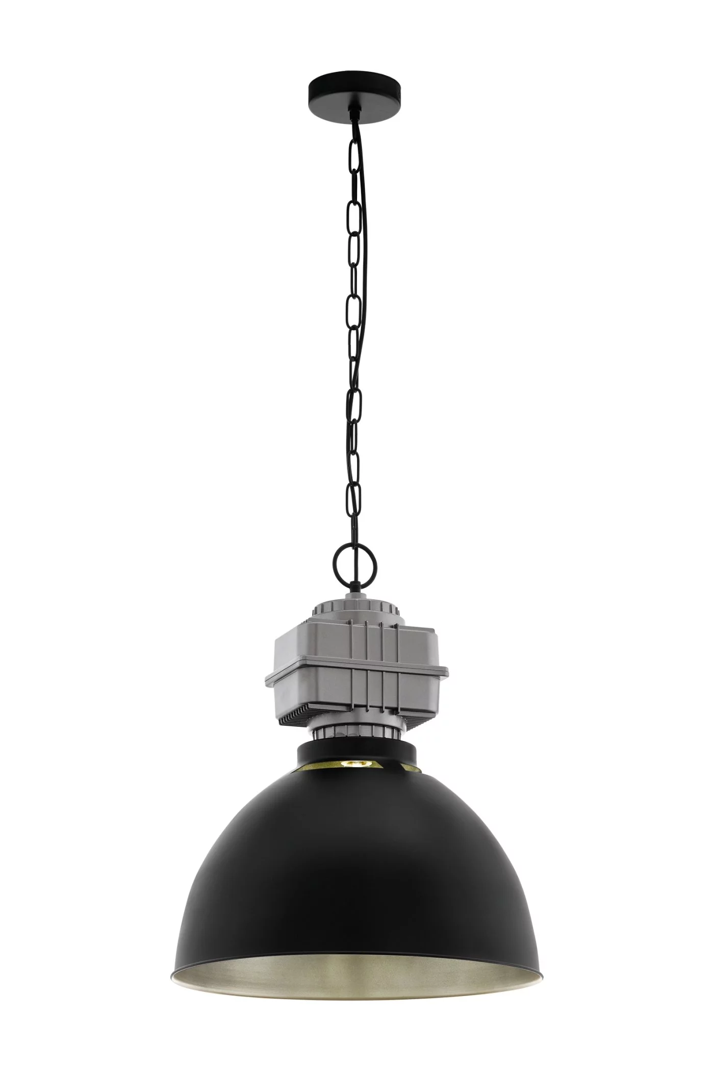   
                        
                        Люстра EGLO (Австрія) 26185    
                         у стилі Лофт.  
                        Тип джерела світла: світлодіодна лампа, змінна.                         Форма: Коло.                         Кольори плафонів і підвісок: Чорний, Сірий.                         Матеріал: Сталь.                          фото 1
