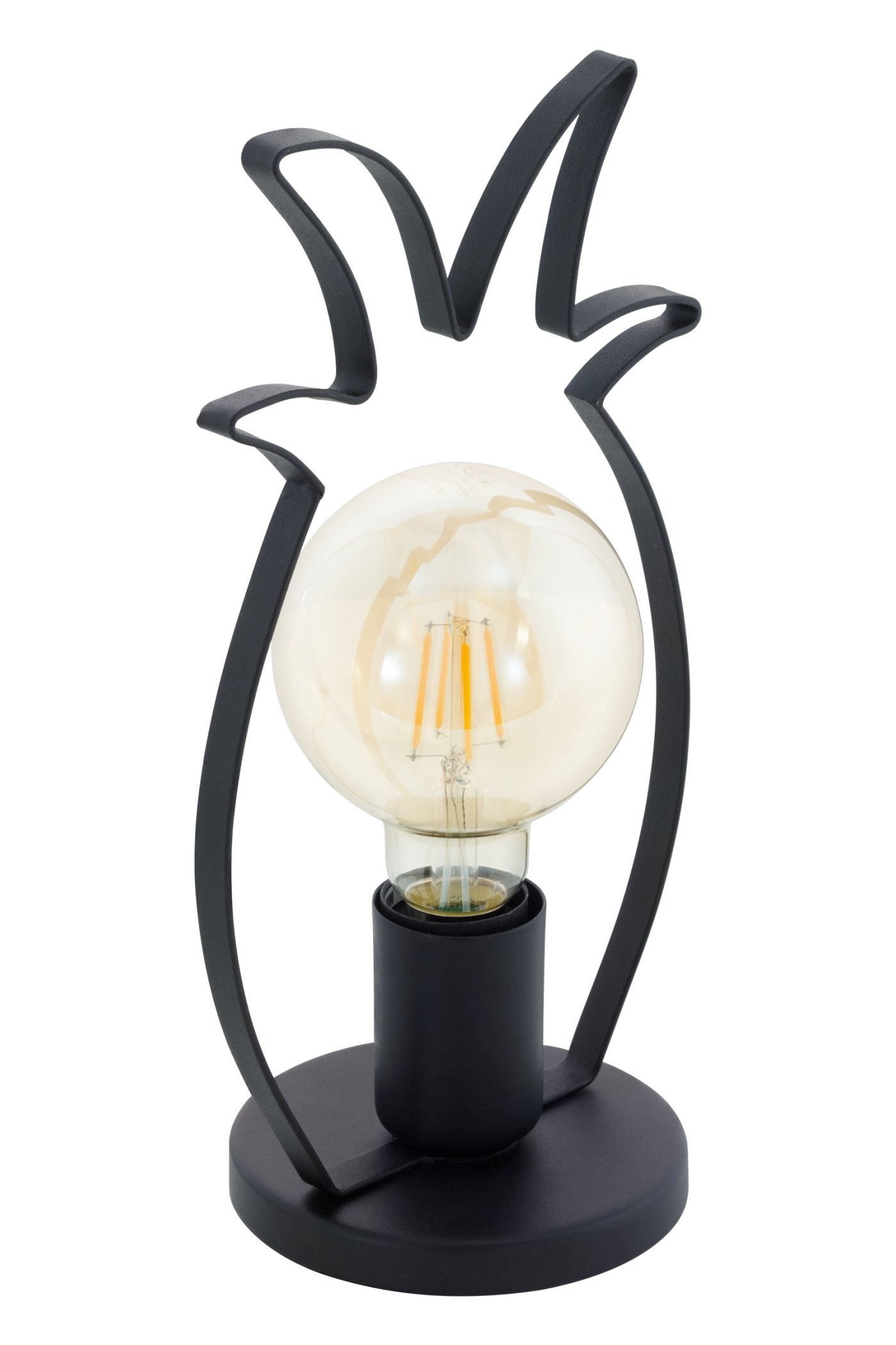   
                        Настільна лампа EGLO (Австрія) 26191    
                         у стилі лофт.  
                        Тип джерела світла: cвітлодіодні led, енергозберігаючі, розжарювання.                                                 Кольори плафонів і підвісок: чорний.                         Матеріал: сталь.                          фото 1