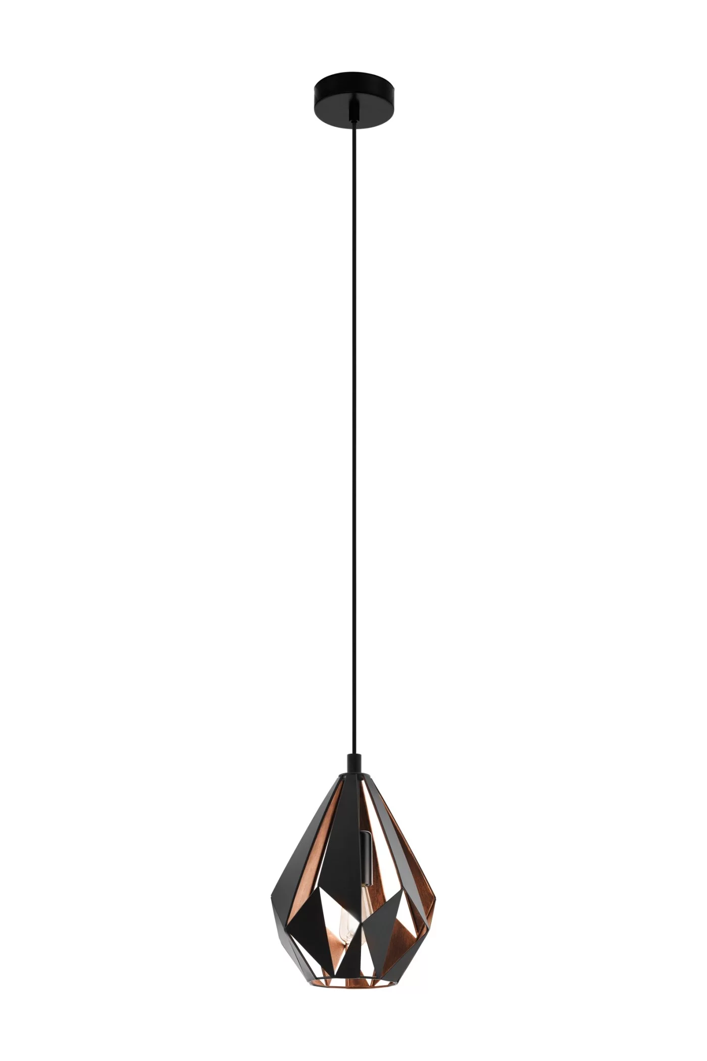   
                        
                        Люстра EGLO (Австрія) 26194    
                         у стилі Лофт.  
                        Тип джерела світла: світлодіодна лампа, змінна.                         Форма: Коло.                         Кольори плафонів і підвісок: Чорний.                         Матеріал: Сталь.                          фото 1