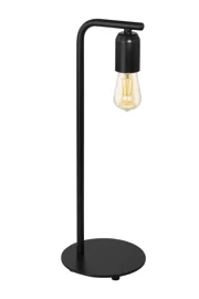   
                        Настольная лампа EGLO  (Австрия) 26214    
                         в стиле Лофт.  
                        Тип источника света: светодиодная лампа, сменная.                                                 Цвета плафонов и подвесок: Черный.                         Материал: Сталь.                          фото 1