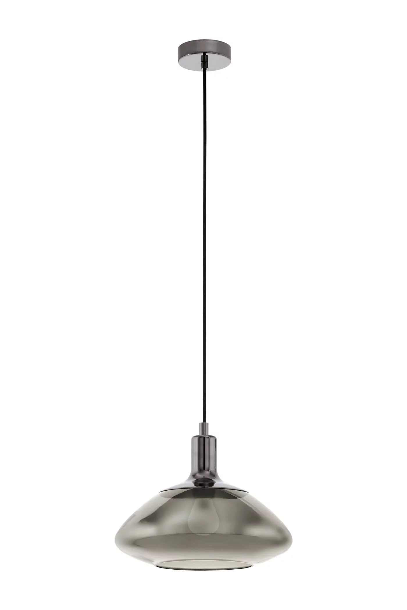   
                        
                        Люстра EGLO (Австрія) 26277    
                         у стилі Лофт.  
                        Тип джерела світла: світлодіодна лампа, змінна.                         Форма: Коло.                         Кольори плафонів і підвісок: Прозорий, Чорний.                         Матеріал: Скло.                          фото 1