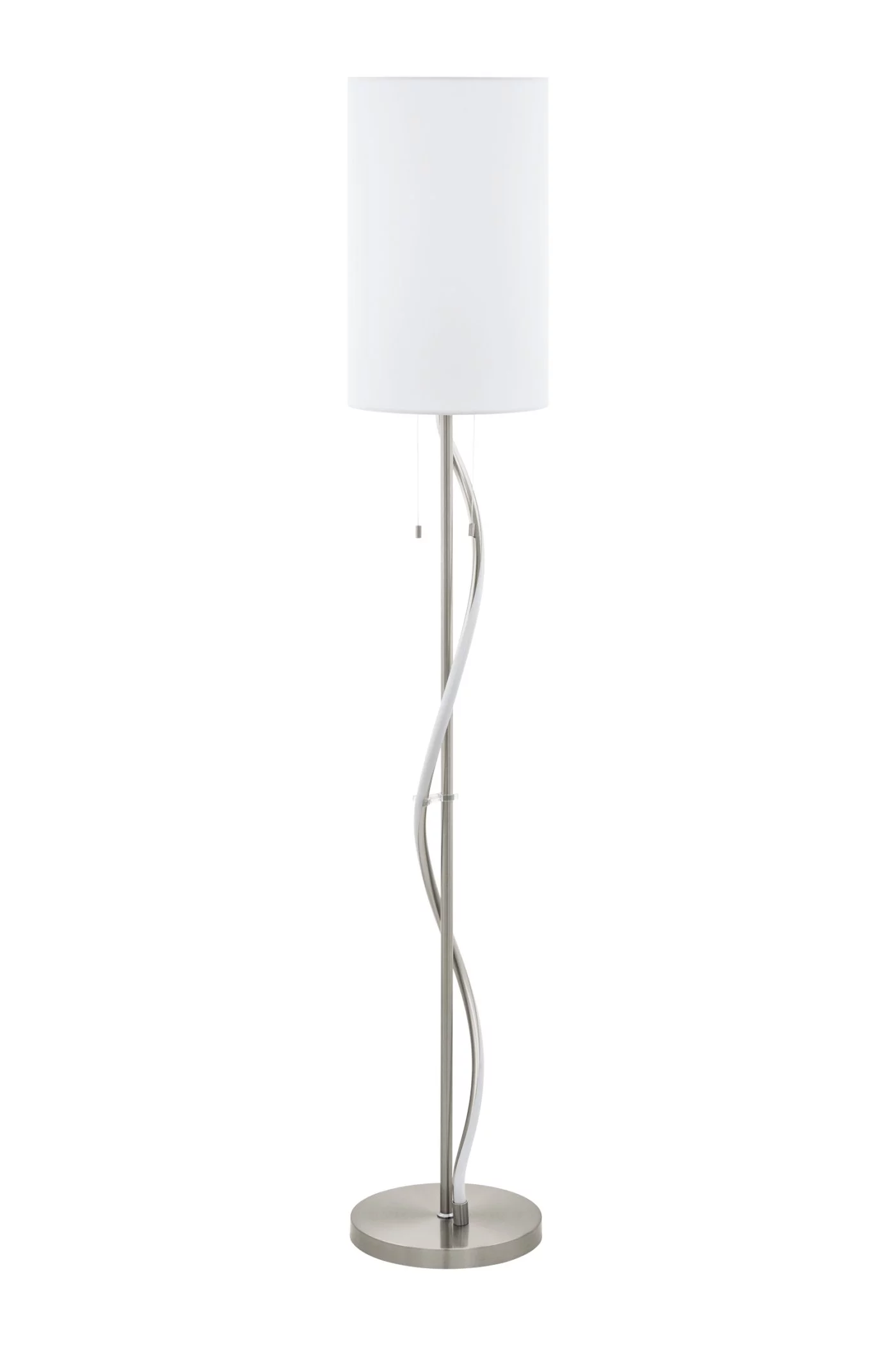   
                        
                        Торшер EGLO (Австрія) 26279    
                         у стилі Скандинавський.  
                        Тип джерела світла: світлодіодна лампа, змінна.                                                 Кольори плафонів і підвісок: Білий.                         Матеріал: Тканина.                          фото 1