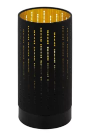   
                        
                        Настільна лампа EGLO (Австрія) 26283    
                         у стилі Лофт.  
                        Тип джерела світла: світлодіодна лампа, змінна.                                                 Кольори плафонів і підвісок: Чорний, Золото.                         Матеріал: Тканина.                          фото 1