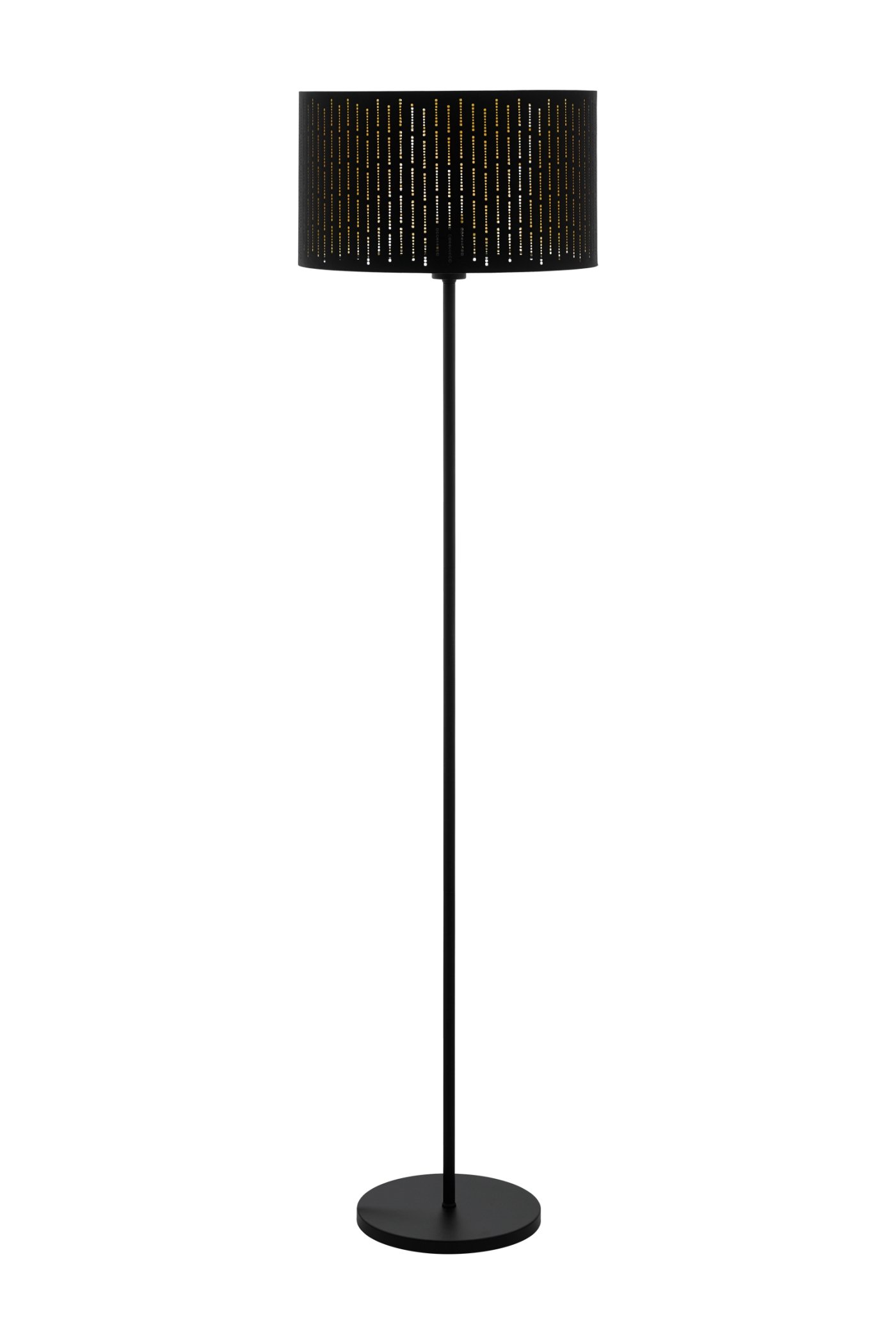   
                        Торшер EGLO (Австрія) 26284    
                         у стилі лофт.  
                        Тип джерела світла: cвітлодіодні led, енергозберігаючі, розжарювання.                                                 Кольори плафонів і підвісок: чорний, золото.                         Матеріал: тканина.                          фото 1