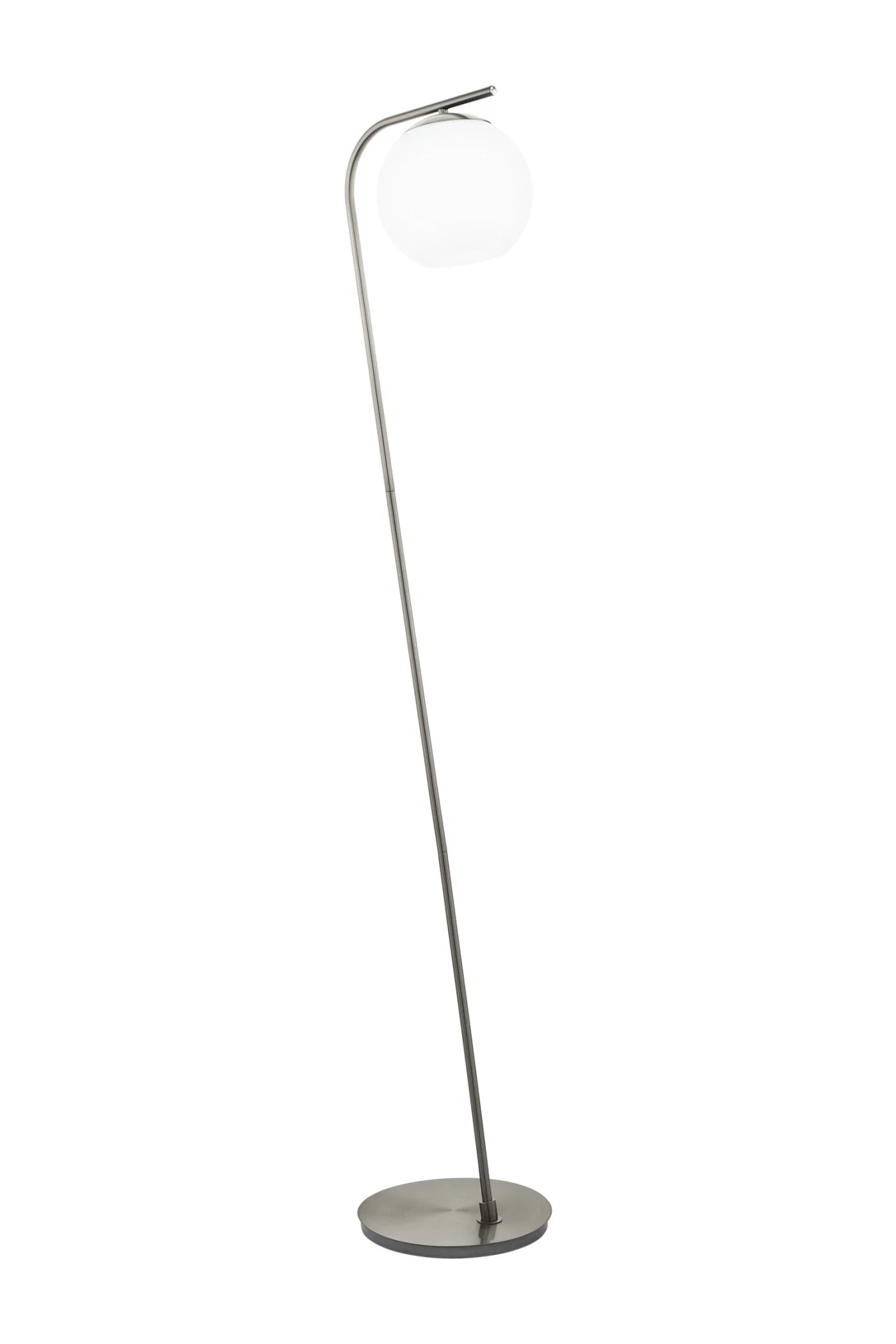   
                        Торшер EGLO (Австрія) 26367    
                         у стилі Модерн.  
                        Тип джерела світла: світлодіодна лампа, змінна.                                                 Кольори плафонів і підвісок: Білий.                         Матеріал: Скло.                          фото 1