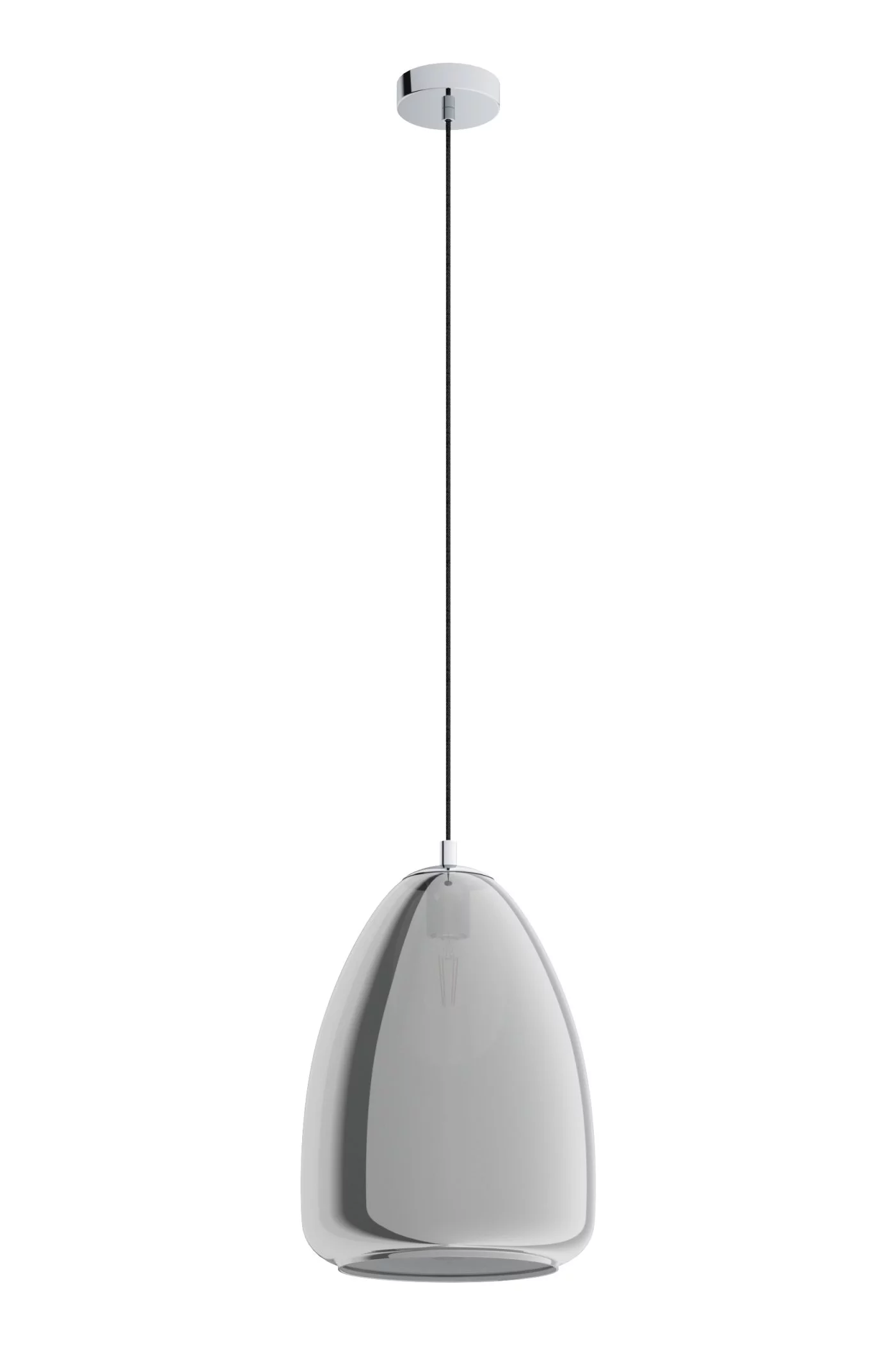   
                        Люстра EGLO (Австрія) 26433    
                         у стилі модерн.  
                        Тип джерела світла: cвітлодіодні led, енергозберігаючі, розжарювання.                         Форма: коло.                         Кольори плафонів і підвісок: сірий.                         Матеріал: скло.                          фото 1