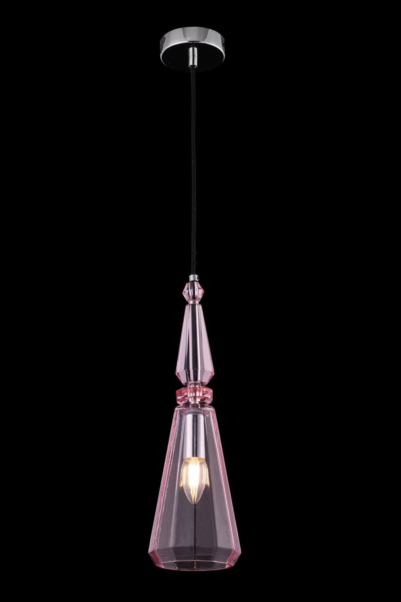   
                        Люстра MAYTONI (Німеччина) 26500    
                         у стилі Модерн.  
                        Тип джерела світла: cвітлодіодні led, енергозберігаючі, розжарювання.                         Форма: Коло.                         Кольори плафонів і підвісок: Рожевий.                         Матеріал: Скло.                          фото 4