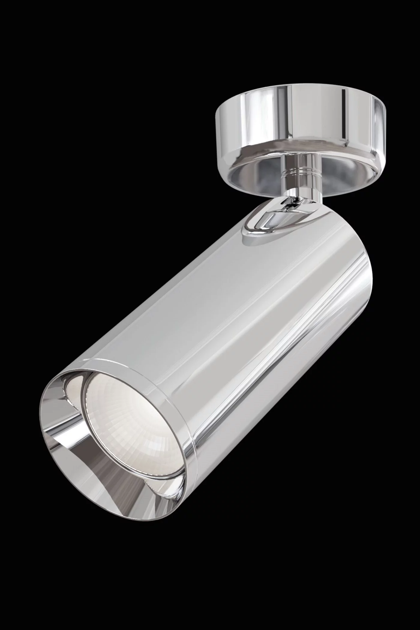   
                        Точковий світильник MAYTONI (Німеччина) 26512    
                         у стилі модерн.  
                        Тип джерела світла: cвітлодіодні led, галогенні.                         Форма: циліндр.                         Кольори плафонів і підвісок: срібло.                         Матеріал: метал.                          фото 2