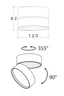   
                        
                        Точковий світильник MAYTONI (Німеччина) 26523    
                         у стилі Скандинавський.  
                        Тип джерела світла: вбудований led-модуль, незмінний.                         Форма: Коло.                         Кольори плафонів і підвісок: Білий.                         Матеріал: Алюміній.                          фото 2
