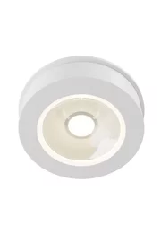   
                        Точковий світильник MAYTONI (Німеччина) 26530    
                         у стилі скандинавський.  
                        Тип джерела світла: вбудовані світлодіоди led.                         Форма: коло.                         Кольори плафонів і підвісок: білий.                         Матеріал: алюміній.                          фото 1