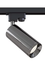  
                        Трековий світильник MAYTONI (Німеччина) 26548    
                         у стилі модерн.  
                        Тип джерела світла: cвітлодіодні led, галогенні.                         Форма: коло.                         Кольори плафонів і підвісок: чорний.                         Матеріал: метал.                          фото 1