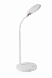   
                        
                        Настольная лампа KANLUX (Польша) 26642    
                         в стиле Хай-тек.  
                        Тип источника света: встроенный led-модуль, несъемный.                                                 Цвета плафонов и подвесок: Белый.                         Материал: Пластик.                          фото 1