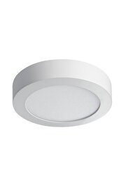   
                        Точковий світильник KANLUX (Польща) 26698    
                         у стилі хай-тек.  
                        Тип джерела світла: вбудовані світлодіоди led.                         Форма: коло.                         Кольори плафонів і підвісок: білий.                         Матеріал: пластик.                          фото 1