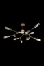   
                        Люстра WUNDERLICHT  (Германия) 26968    
                         в стиле Лофт.  
                        Тип источника света: светодиодная лампа, сменная.                         Форма: Круг, Молекула.                                                                          фото 2