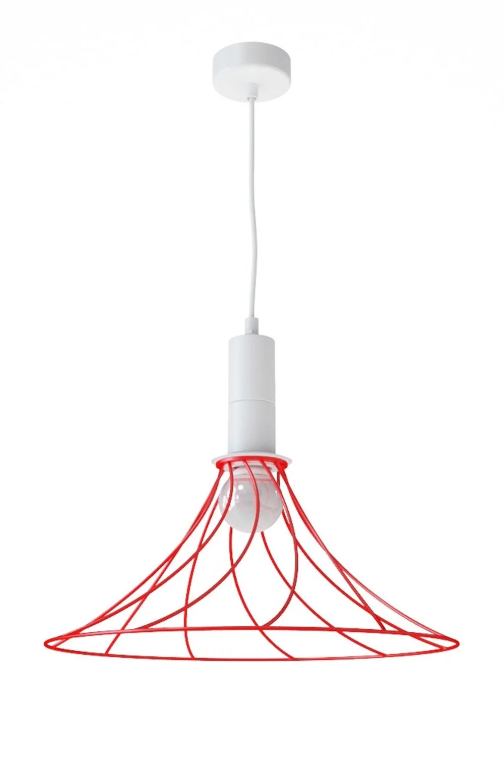   
                        Люстра NB LIGHT  (Украина) 27027    
                         в стиле Модерн.  
                        Тип источника света: светодиодная лампа, сменная.                         Форма: Круг.                         Цвета плафонов и подвесок: Красный.                         Материал: Металл.                          фото 1