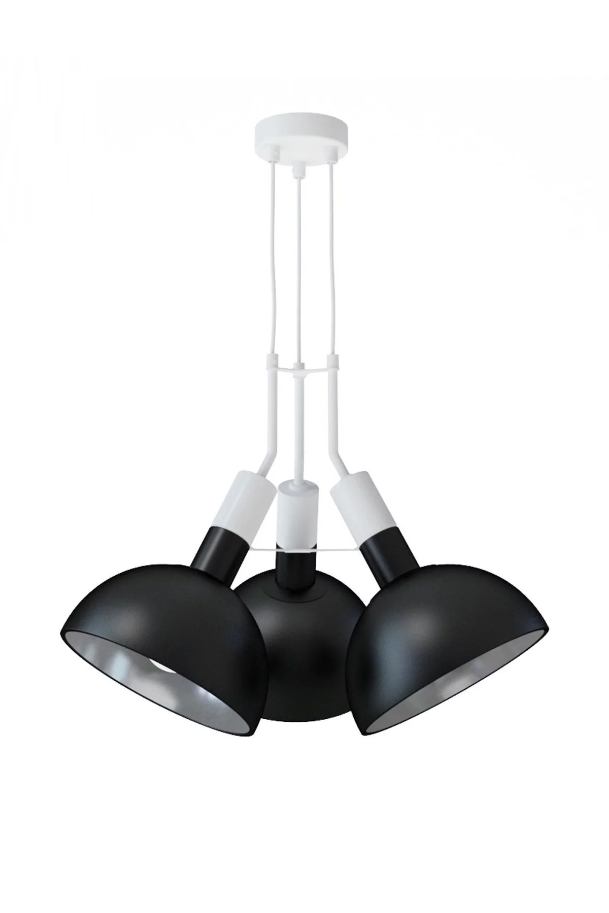   
                        
                        Люстра NB LIGHT (Україна) 27038    
                         У стилі Скандинавський.  
                        Тип джерела світла: світлодіодна лампа, змінна.                         Форма: Коло.                         Кольори плафонів і підвісок: Чорний.                         Матеріал: Метал.                          фото 2