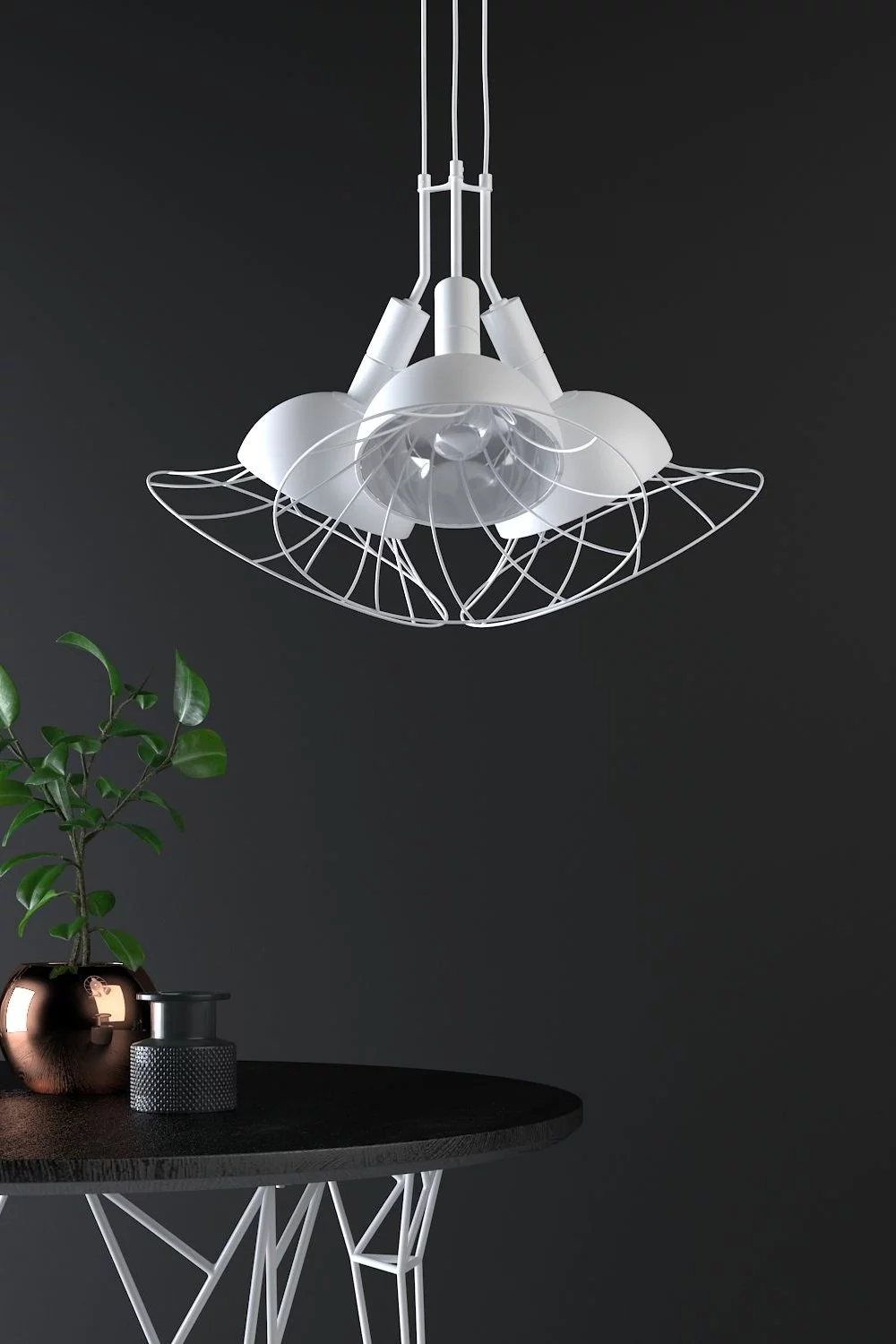   
                        
                        Люстра NB LIGHT (Україна) 27040    
                         У стилі Скандинавський.  
                        Тип джерела світла: світлодіодна лампа, змінна.                         Форма: Коло.                         Кольори плафонів і підвісок: Білий.                         Матеріал: Метал.                          фото 3