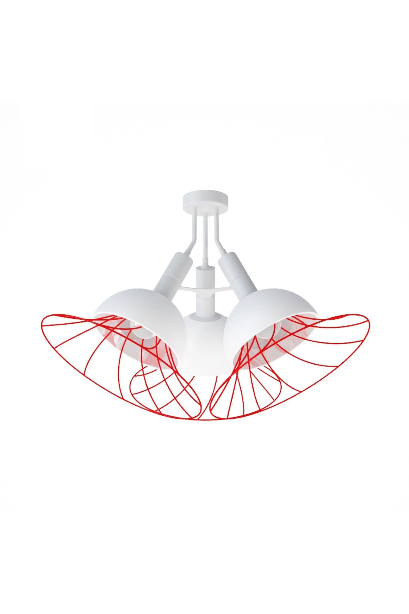   
                        
                        Люстра NB LIGHT (Україна) 27055    
                         У стилі Модерн.  
                        Тип джерела світла: світлодіодна лампа, змінна.                         Форма: Коло.                         Кольори плафонів і підвісок: Білий, Червоний.                         Матеріал: Метал.                          фото 1