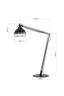   
                        
                        Торшер NB LIGHT (Украина) 27099    
                         В стиле Лофт.  
                        Тип источника света: светодиодная лампа, сменная.                                                 Цвета плафонов и подвесок: Черный.                         Материал: Металл.                          фото 5