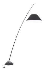   
                        Торшер MAYTONI (Німеччина) 27177    
                         у стилі Лофт.  
                        Тип джерела світла: світлодіодна лампа, змінна.                                                 Кольори плафонів і підвісок: Чорний.                         Матеріал: Тканина.                          фото 1
