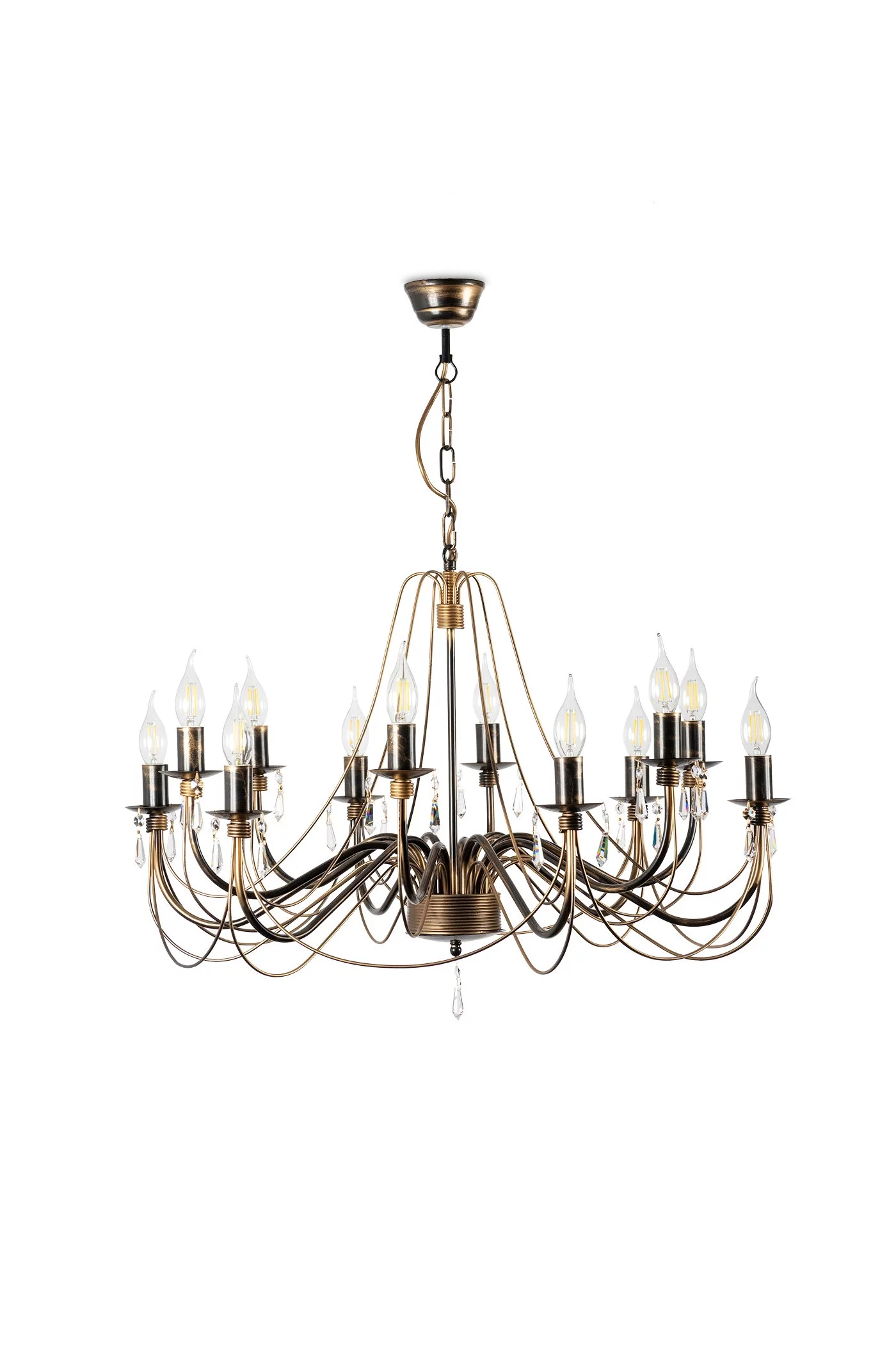   
                        
                        Люстра NB LIGHT (Україна) 27287    
                         У стилі Класика.  
                        Тип джерела світла: світлодіодна лампа, змінна.                         Форма: Коло.                         Кольори плафонів і підвісок: Прозорий.                         Матеріал: Кришталь.                          фото 1