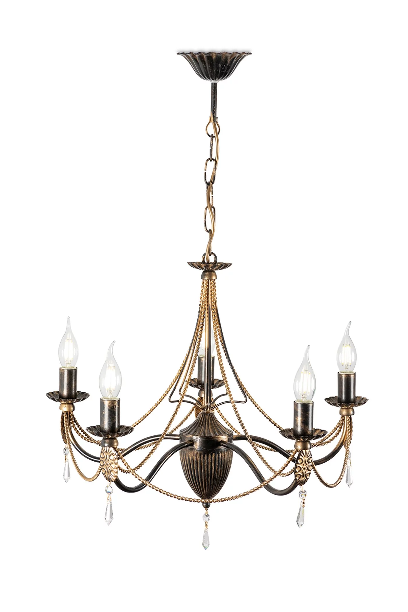   
                        
                        Люстра NB LIGHT (Україна) 27290    
                         У стилі Класика.  
                        Тип джерела світла: світлодіодна лампа, змінна.                         Форма: Коло.                         Кольори плафонів і підвісок: Прозорий.                         Матеріал: Кришталь.                          фото 1