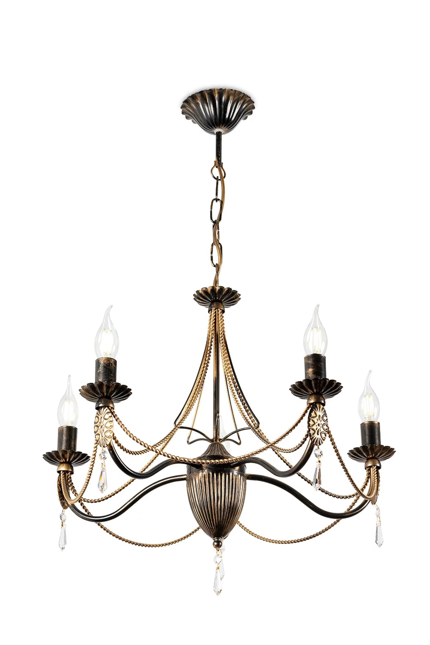   
                        
                        Люстра NB LIGHT (Україна) 27290    
                         У стилі Класика.  
                        Тип джерела світла: світлодіодна лампа, змінна.                         Форма: Коло.                         Кольори плафонів і підвісок: Прозорий.                         Матеріал: Кришталь.                          фото 2