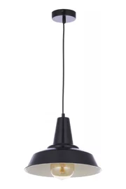   
                        
                        Люстра TK LIGHTING (Польща) 27550    
                         у стилі Лофт.  
                        Тип джерела світла: світлодіодна лампа, змінна.                         Форма: Коло.                         Кольори плафонів і підвісок: Чорний.                         Матеріал: Метал.                          фото 1